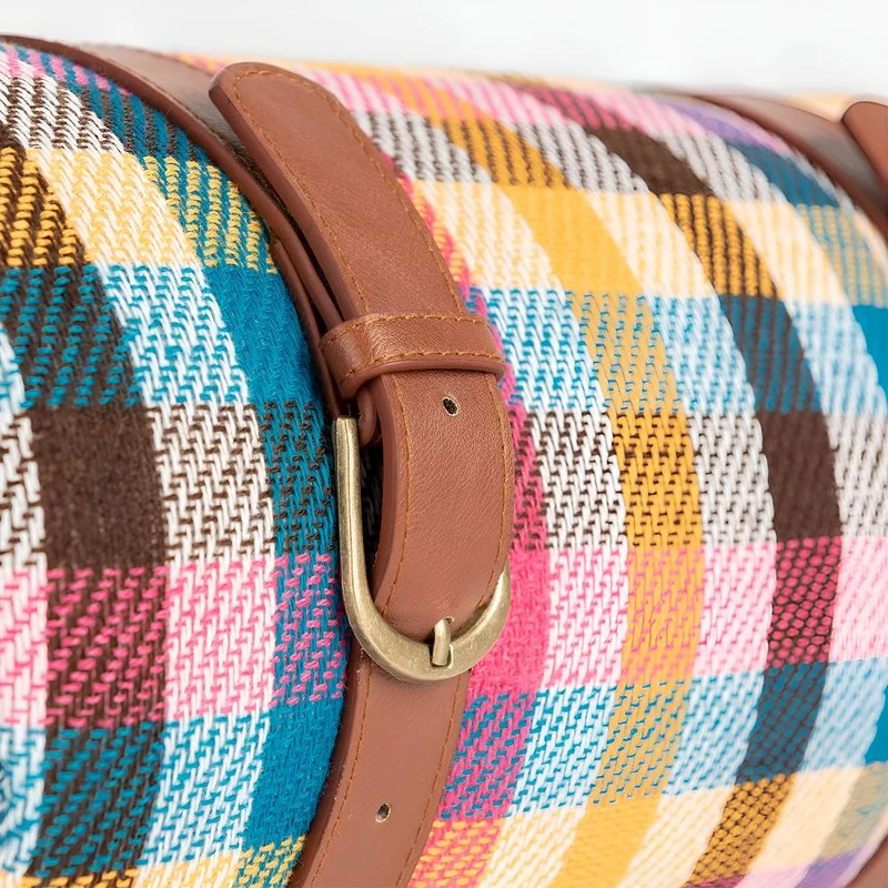 Waterdichte Opvouwbare Picknickkleed voor Buiten – Zachte Bovenzijde PEVA Onderzijde – Compact Draagbaar Strandkleed voor Picknick Camping Park | Sansoti