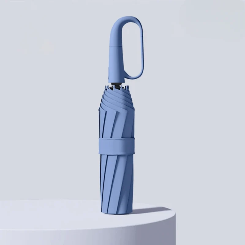 Automatische Opvouwbare Paraplu – Windbestendig Frame – Compact & Sterk – Knopdrukmechanisme – Waterafstotend Doek – Regenparaplu voor Stad & Reis | Sansoti