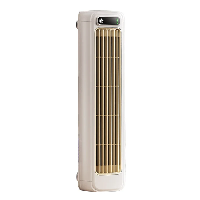 Torenventilator Bladloos USB Modern Grijs Stil Design Compacte Koeling 3 Standen Bureau Thuis Kantoor | Sansoti
