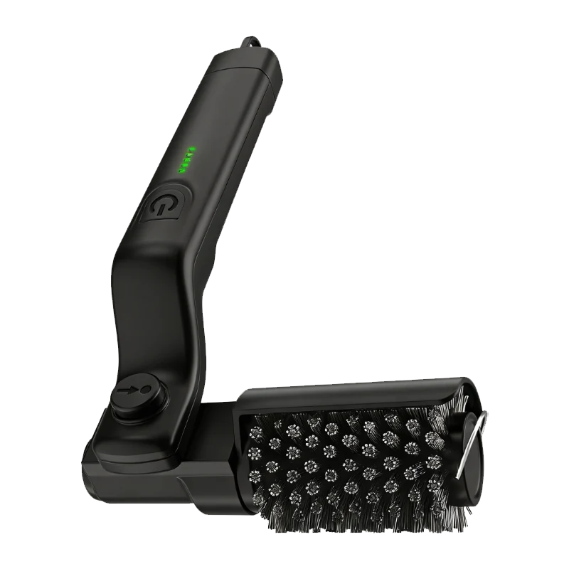 Elektrische Grillborstel met Roterende Staalborstelkop – Oplaadbaar met USB-C – Krachtige Motor voor Moeiteloos Reinigen van Grillroosters | Sansoti