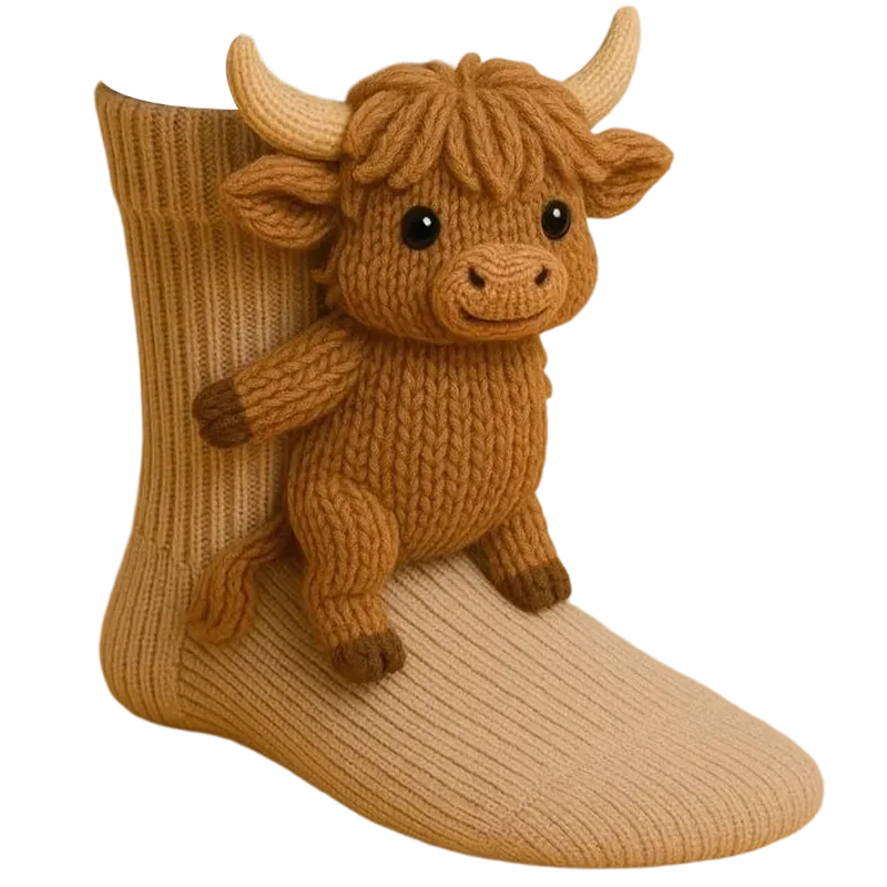 Knuffel Sokken met Dieren Design – Zachte Hugsokken voor Warmte en Comfort | Sansoti