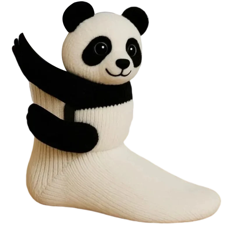 Knuffel Sokken met Dieren Design – Zachte Hugsokken voor Warmte en Comfort | Sansoti