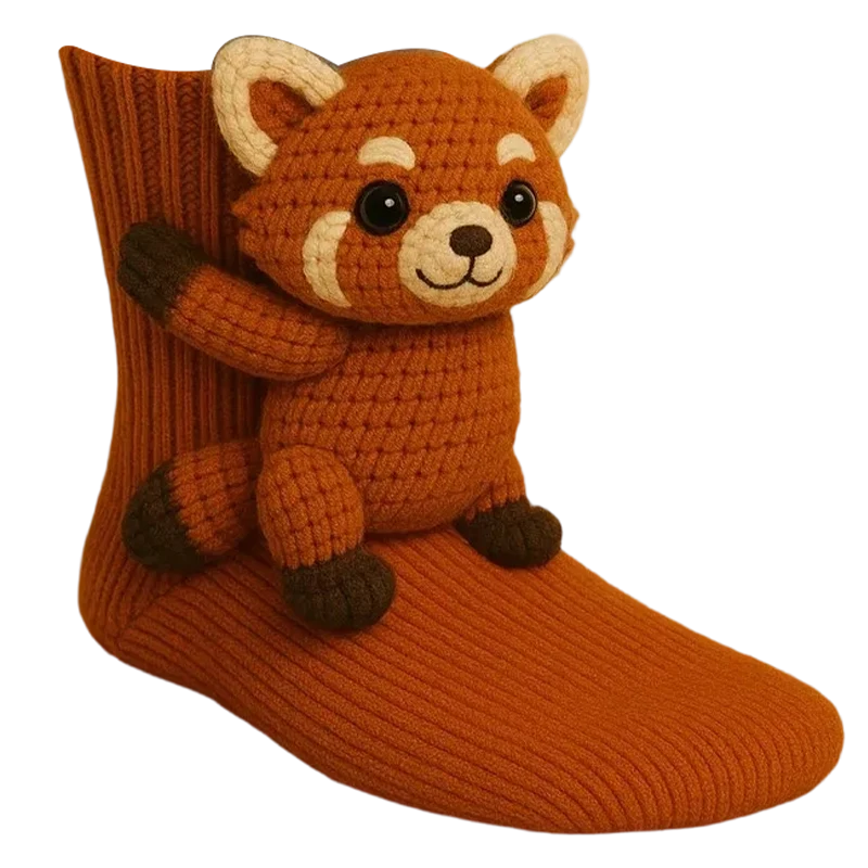 Knuffel Sokken met Dieren Design – Zachte Hugsokken voor Warmte en Comfort | Sansoti