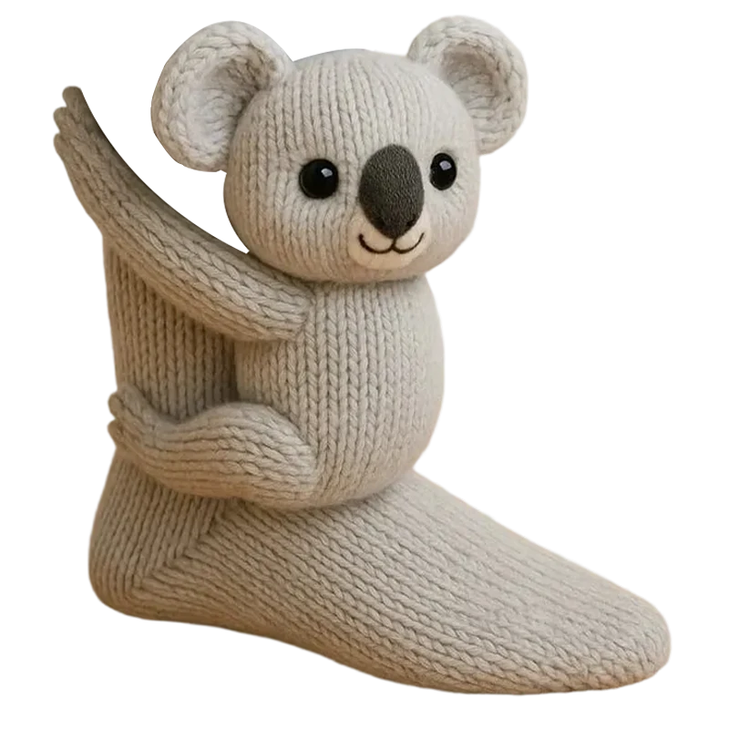 Knuffel Sokken met Dieren Design – Zachte Hugsokken voor Warmte en Comfort | Sansoti