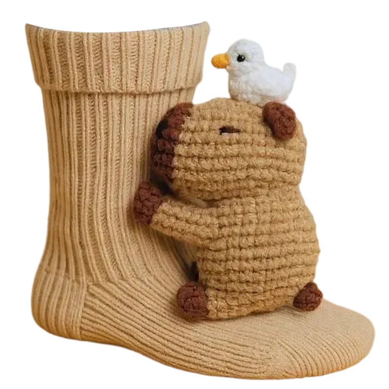 Knuffel Sokken met Dieren Design – Zachte Hugsokken voor Warmte en Comfort | Sansoti