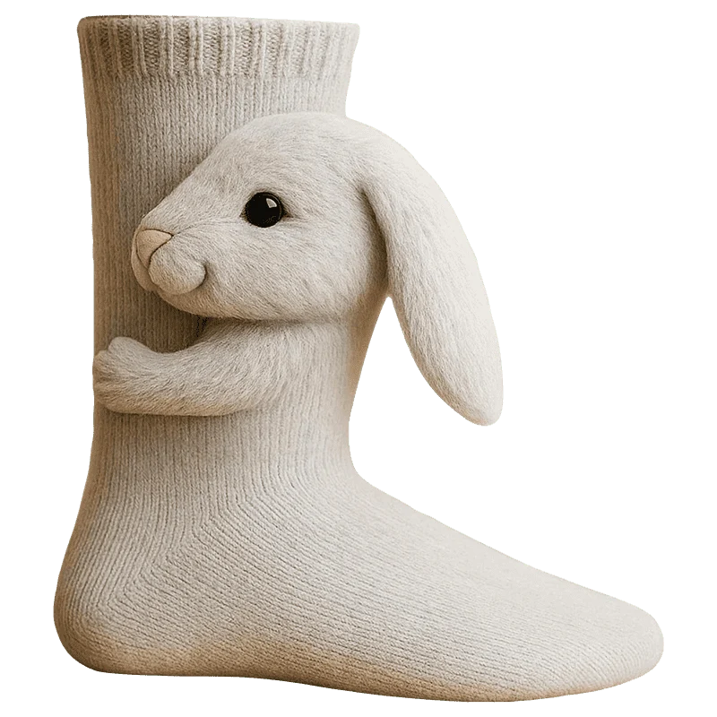Knuffel Sokken met Dieren Design – Zachte Hugsokken voor Warmte en Comfort | Sansoti
