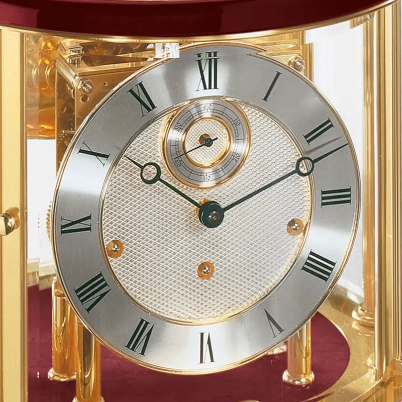 Hermle Tischuhr 35x29x29 cm Metall • Tellurium • Westminster Schlagwerk