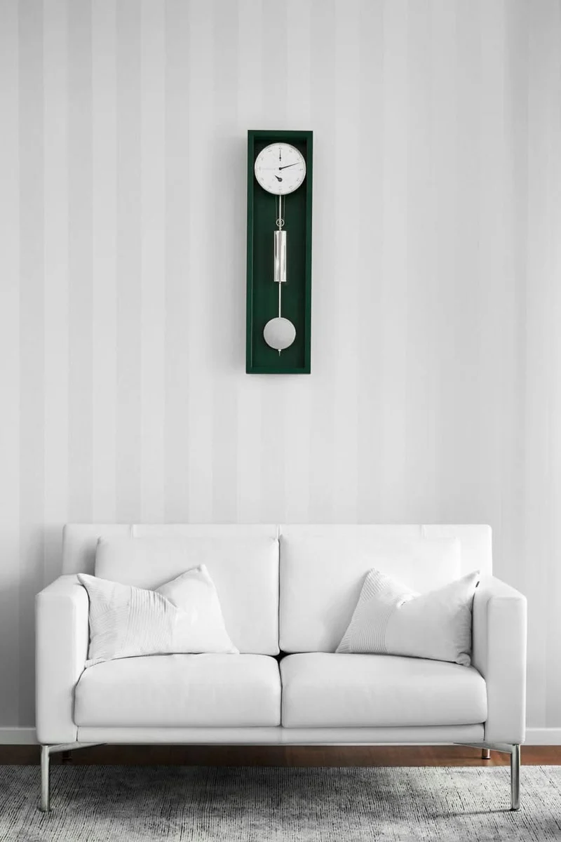 Hermle Wanduhr 86x23x13 cm Holz • Monatswerk • Exklusives Design