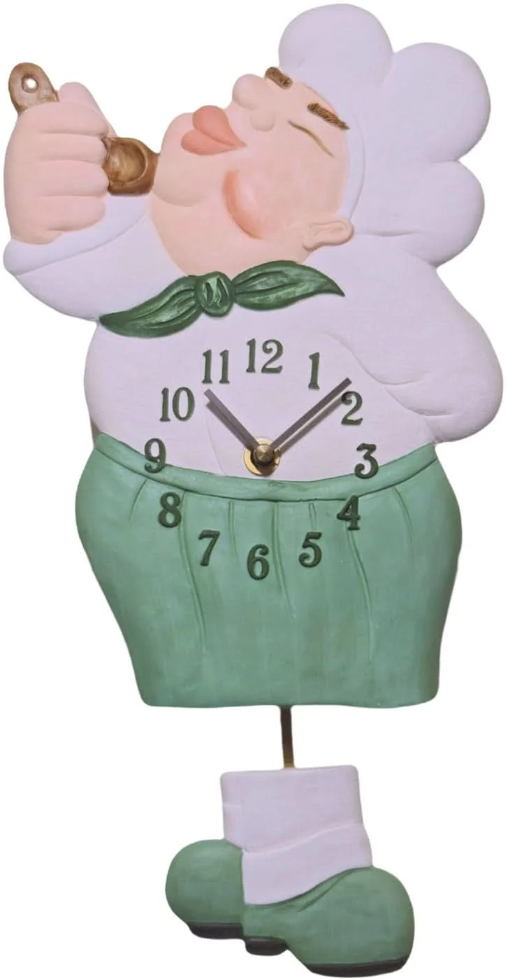 Terrastudio Wanduhr 22x20 cm Keramik • Handbemalt • Made in Germany