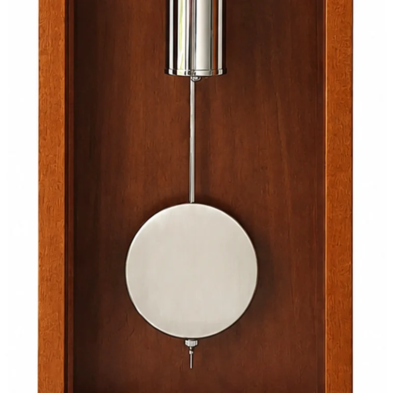Hermle Wanduhr 86x23x13 cm Holz • Modernes Design • Präzisionsuhrwerk