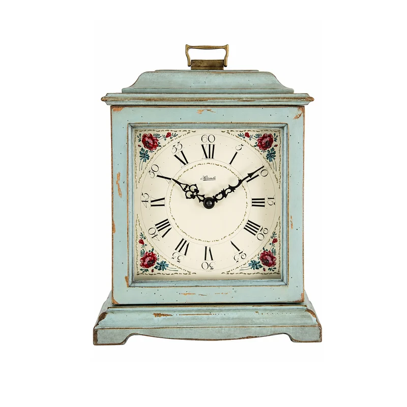 Hermle Tischuhr 33x25x15 cm Holz • Vintage Design • Westminster Melodie