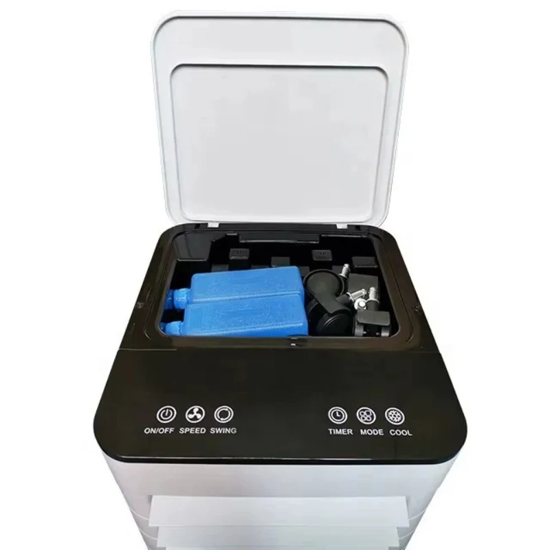 Draagbare Mobiele Aircooler 3-in-1 met 7L Watertank en Afstandsbediening – Energiezuinige Luchtbevochtiger met Timer voor Thuis en Kantoor | Sansoti