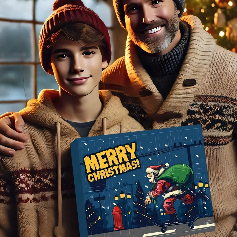 Outdoor Survival Adventskalender 24 Dagen – Compleet Overlevingsset met Gadgets en Gereedschap voor Avonturiers | Sansoti