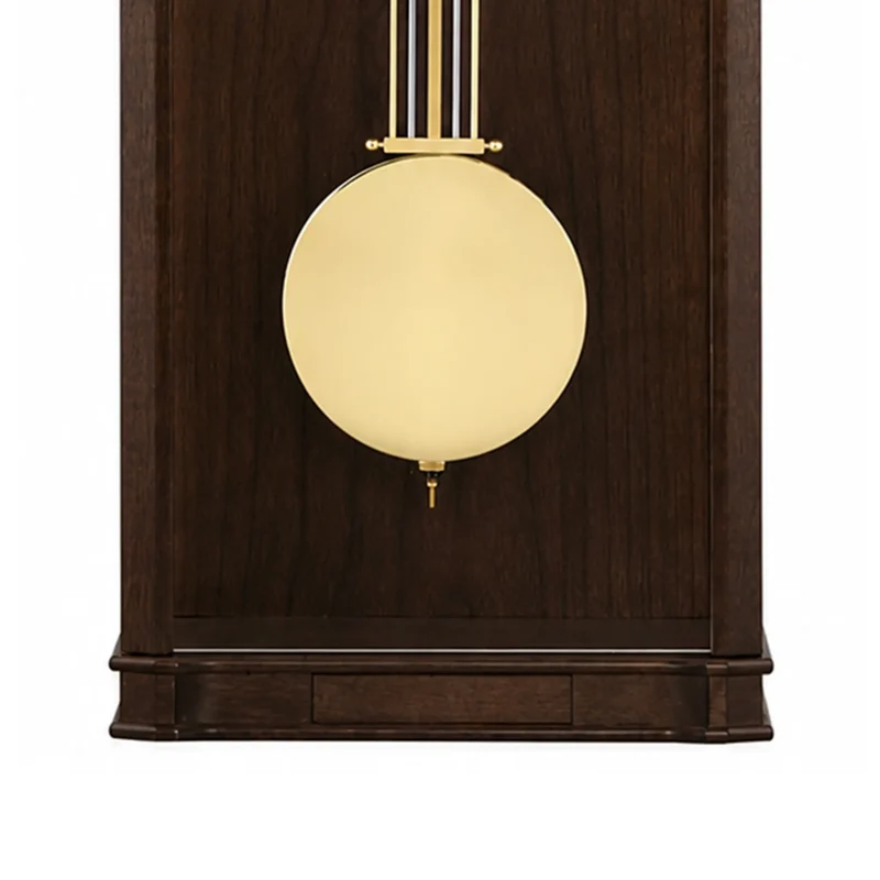 Hermle Wanduhr 87,5x25x13,5 cm Nussbaum • Westminster-Melodie • Automatische Nachtabschaltung