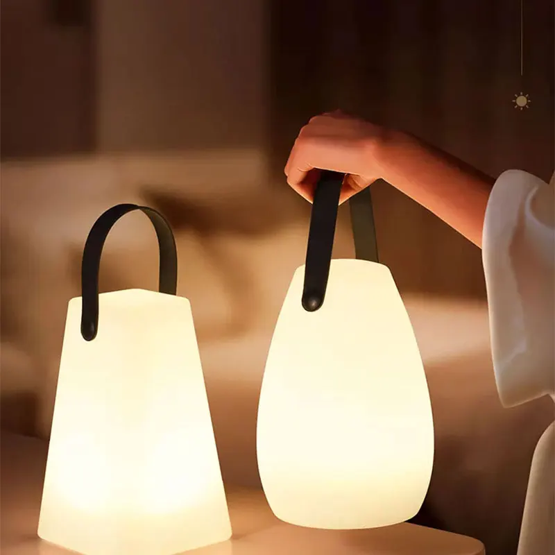 Draadloze Outdoor Lamp Oplaadbaar met Afstandsbediening | 8 Kleuren Dimbaar voor Tuin en Terras | Sansoti