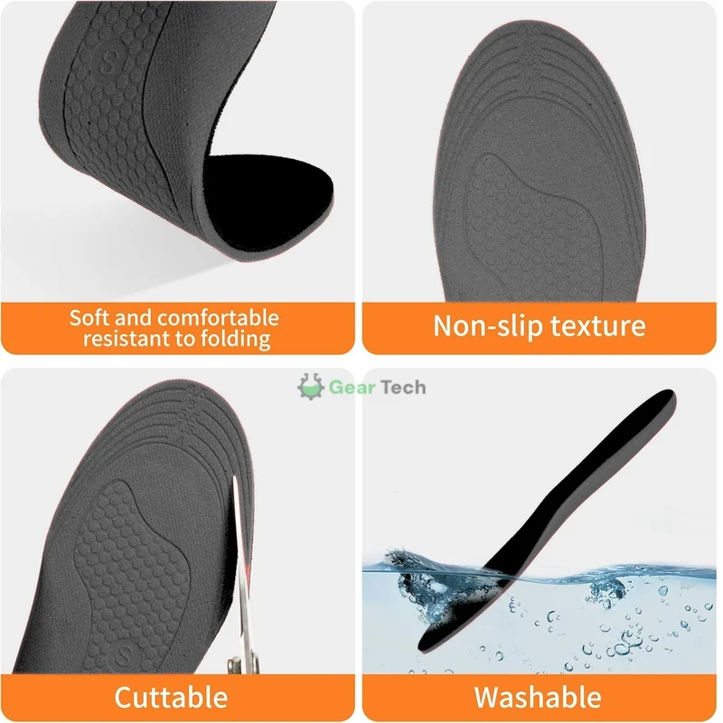 Verwarmbare Inlegzolen USB Oplaadbaar voor Werkschoenen en Laarzen | Sansoti