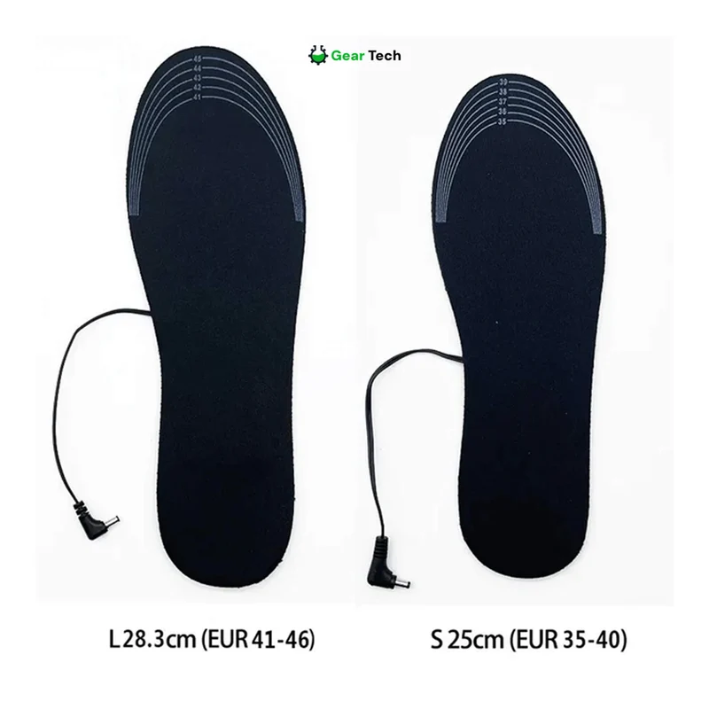 Verwarmbare Inlegzolen USB Oplaadbaar voor Werkschoenen en Laarzen | Sansoti