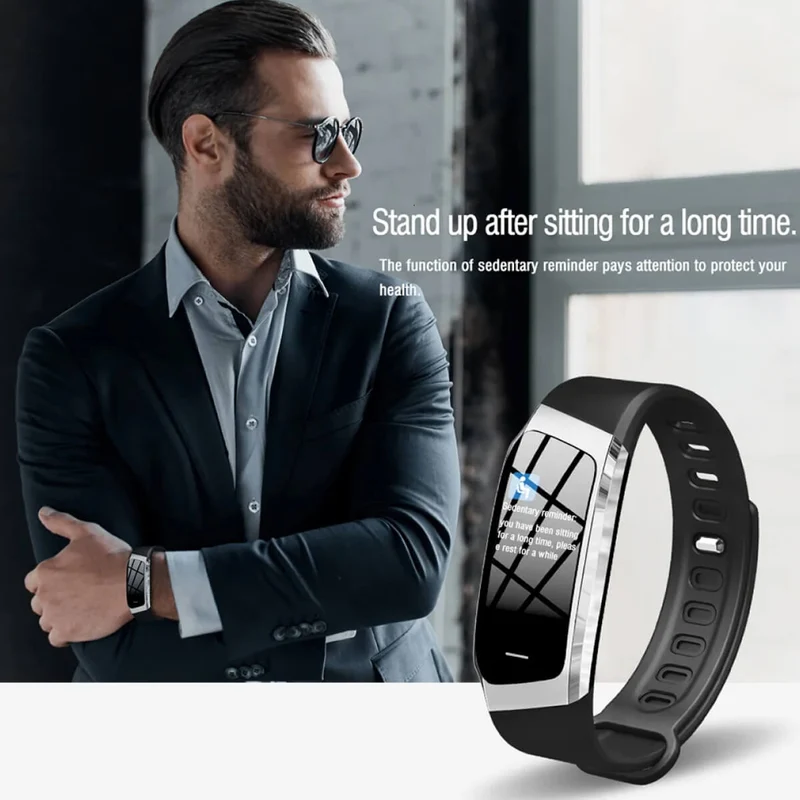 Slimme Fitness Tracker met Hartslagmeter en Bloeddrukfunctie - 24/7 Gezondheidsmonitoring & Sporttracking | Sansoti