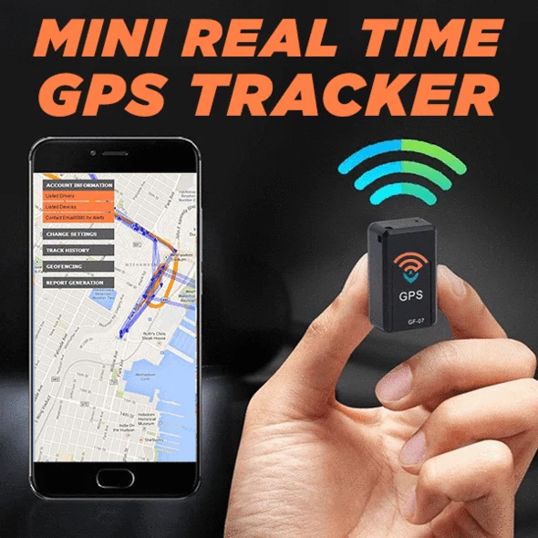 Compacte GPS-Tracker met Magnetische Bevestiging voor Real-Time Volgen en Positiebepaling | Sansoti
