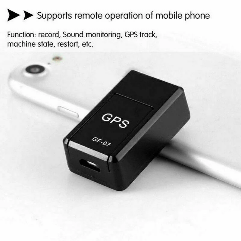 Compacte GPS-Tracker met Magnetische Bevestiging voor Real-Time Volgen en Positiebepaling | Sansoti