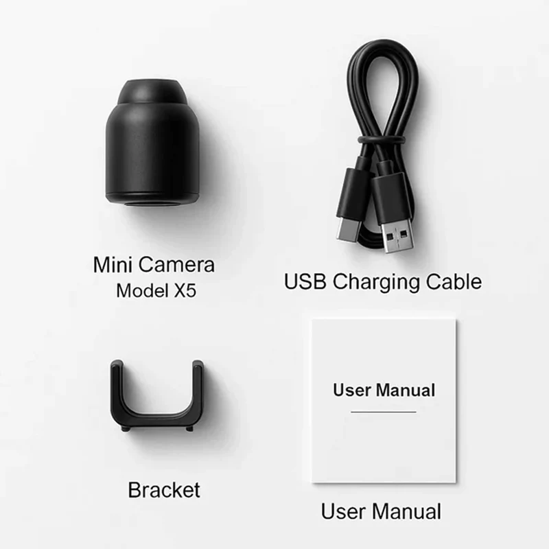 Compacte Bewakingscamera met Audio & Nachtzicht – WiFi & Hotspot | Sansoti