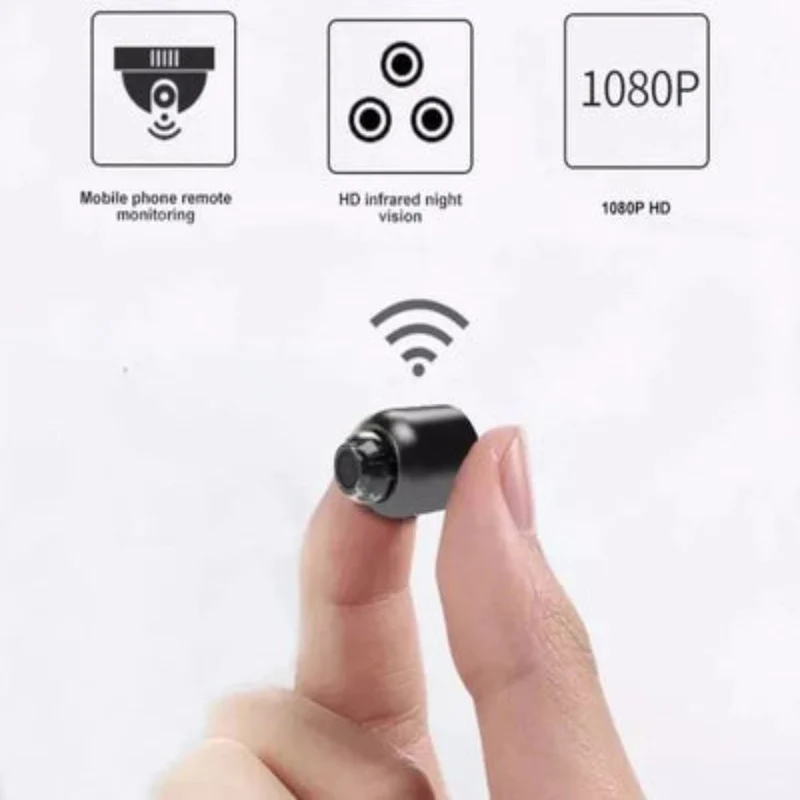 Compacte Bewakingscamera met Audio & Nachtzicht – WiFi & Hotspot | Sansoti