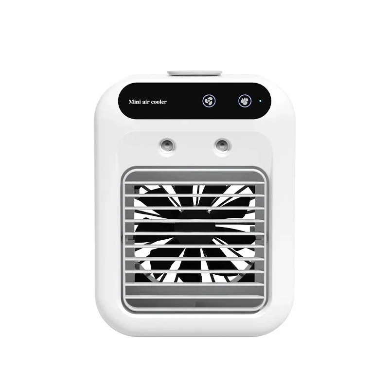 Compacte Mobiele Waterkoeler met USB Ventilator voor Bureau en Kantoor | Sansoti