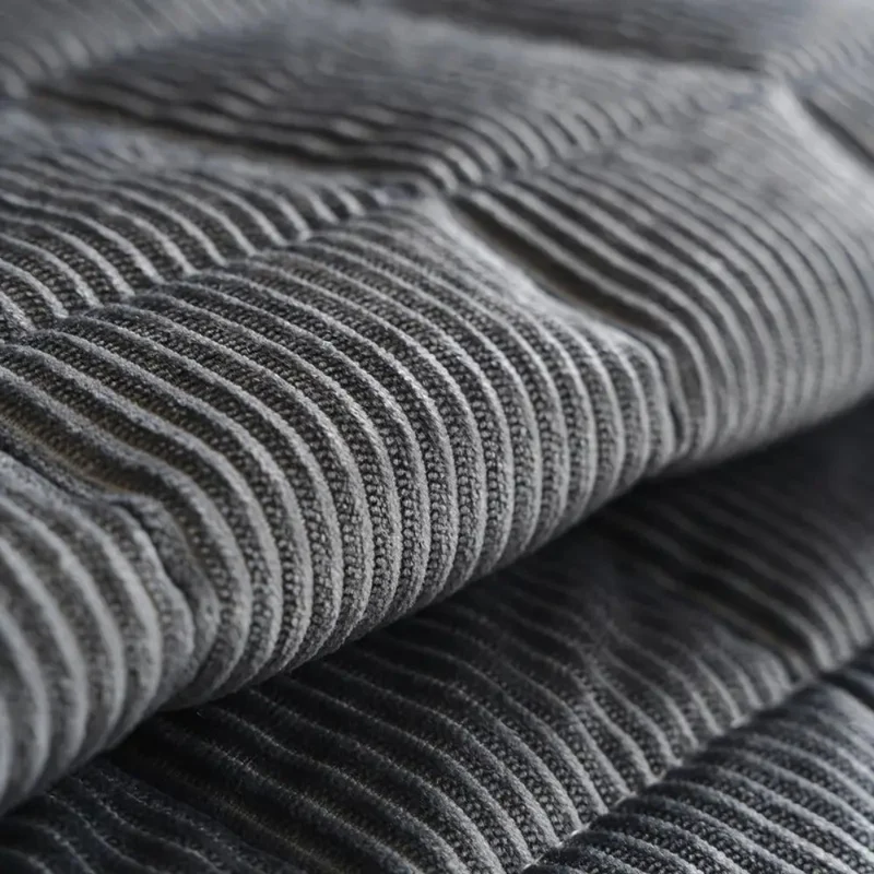Quilted Bankhoes Mat – Zachte Ribfluweel met Antislip Achterkant, Bescherming tegen Krassen, Machinewasbaar, Meerdere Maten | Sansoti