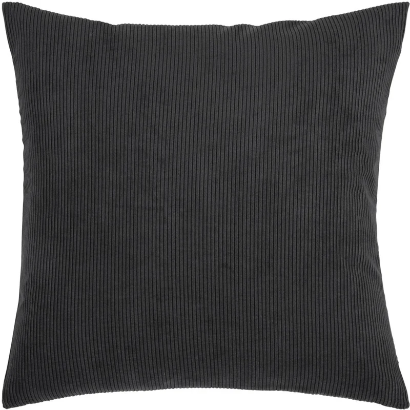 Kussenhoes met Corduroy Look - Zachte Ribfluweel Textuur - Scandinavisch Woonaccent - Vierkante Hoes voor Bank en Stoel | Sansoti