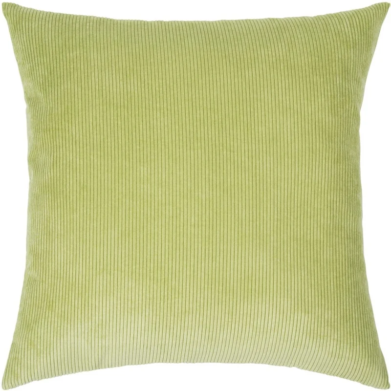 Kussenhoes met Corduroy Look - Zachte Ribfluweel Textuur - Scandinavisch Woonaccent - Vierkante Hoes voor Bank en Stoel | Sansoti