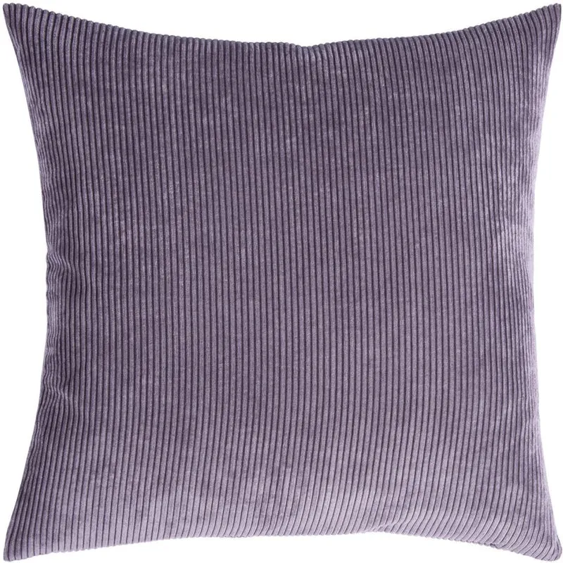Kussenhoes met Corduroy Look - Zachte Ribfluweel Textuur - Scandinavisch Woonaccent - Vierkante Hoes voor Bank en Stoel | Sansoti