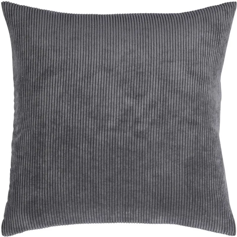 Kussenhoes met Corduroy Look - Zachte Ribfluweel Textuur - Scandinavisch Woonaccent - Vierkante Hoes voor Bank en Stoel | Sansoti