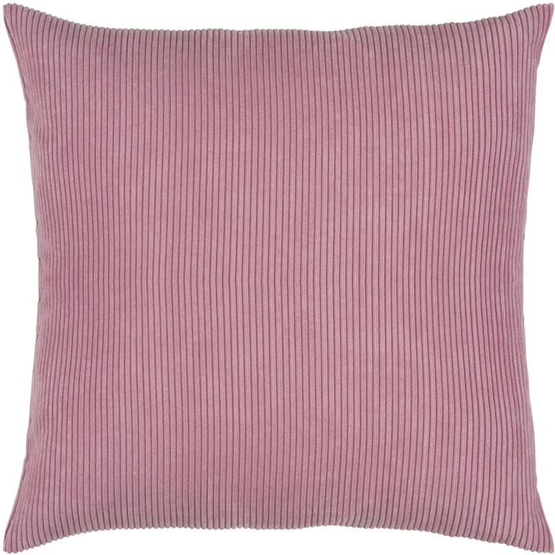 Kussenhoes met Corduroy Look - Zachte Ribfluweel Textuur - Scandinavisch Woonaccent - Vierkante Hoes voor Bank en Stoel | Sansoti