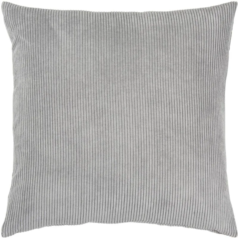 Kussenhoes met Corduroy Look - Zachte Ribfluweel Textuur - Scandinavisch Woonaccent - Vierkante Hoes voor Bank en Stoel | Sansoti