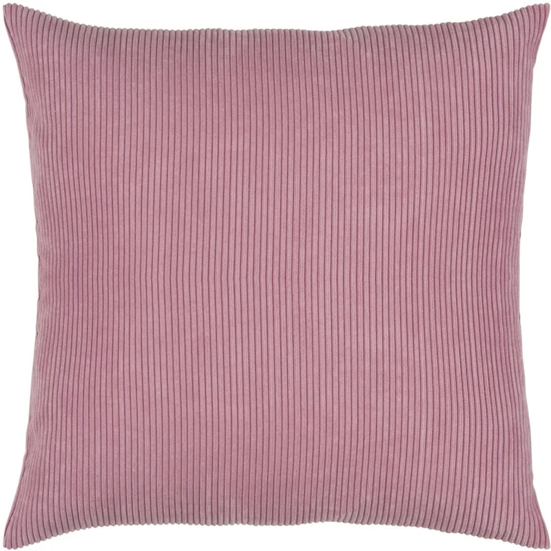 Kussenhoes met Corduroy Look - Zachte Ribfluweel Textuur - Scandinavisch Woonaccent - Vierkante Hoes voor Bank en Stoel | Sansoti