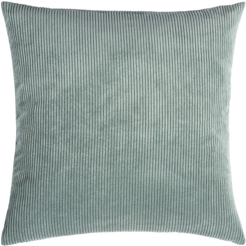 Kussenhoes met Corduroy Look - Zachte Ribfluweel Textuur - Scandinavisch Woonaccent - Vierkante Hoes voor Bank en Stoel | Sansoti