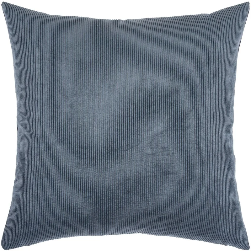 Kussenhoes met Corduroy Look - Zachte Ribfluweel Textuur - Scandinavisch Woonaccent - Vierkante Hoes voor Bank en Stoel | Sansoti