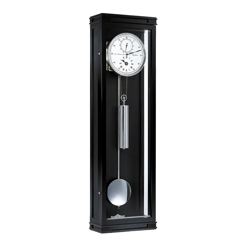 Hermle Wanduhr 93,7x26,0x13,0 cm Holz • 31-Tage Laufwerk • Präzisions-Regulator