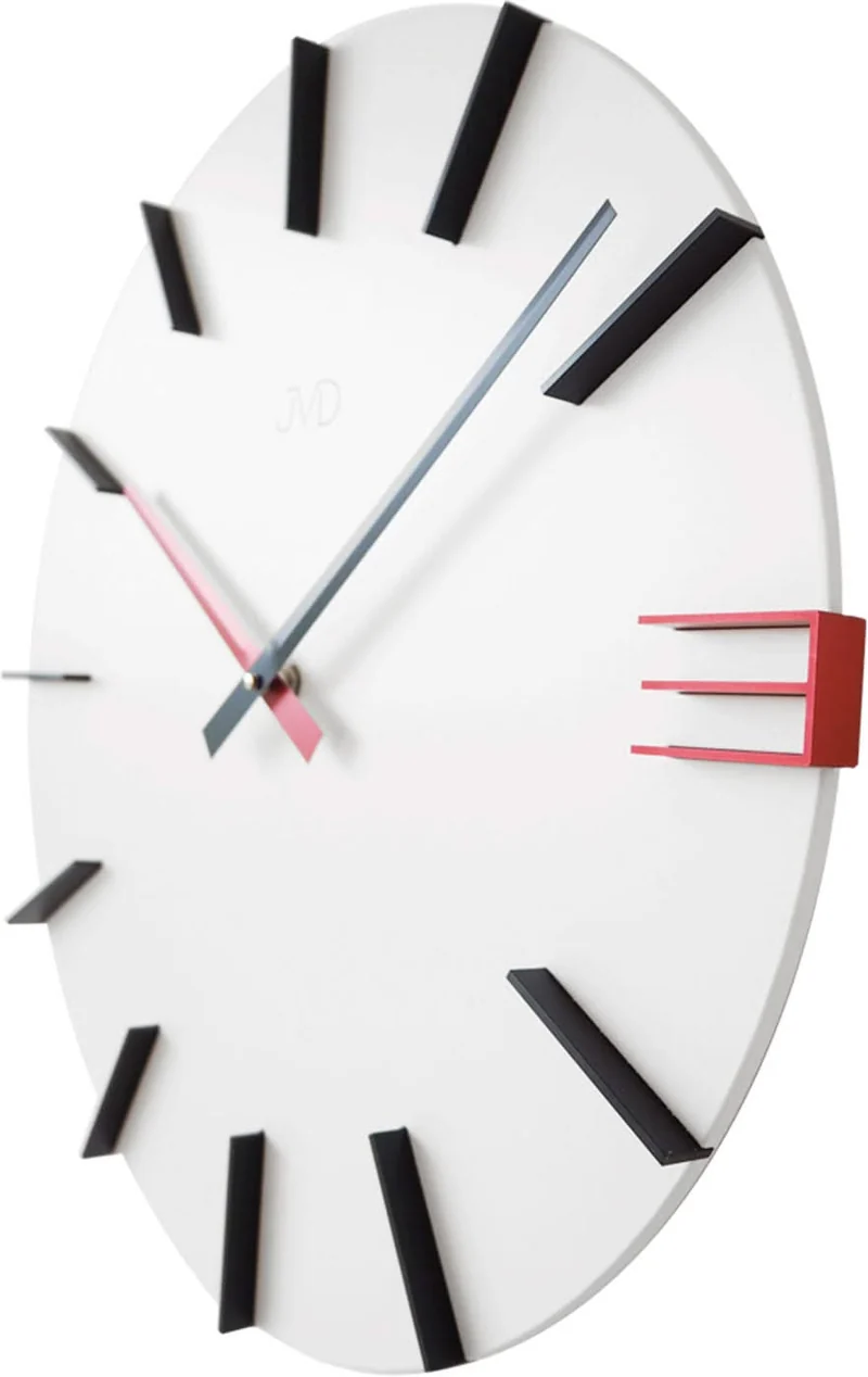 JVD Wanduhr Kunststoff • Modern • Stilvoll
