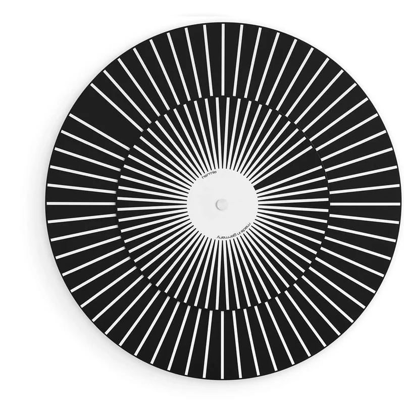 Hermle Wanduhr 50 cm Ø Aluminium • Innovatives Scheiben-Uhrwerk • Geräuschlos