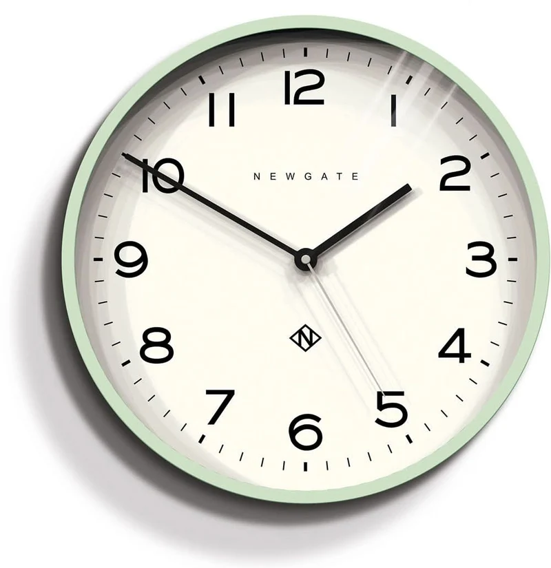 Newgate Wanduhr 37 cm Ø Acryl • Zeitloses Design • Quarzwerk