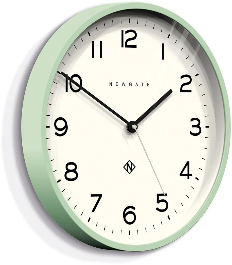 Newgate Wanduhr 37 cm Ø Acryl • Zeitloses Design • Quarzwerk