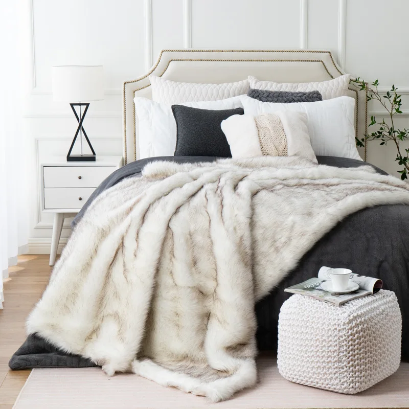 Luxe Nepbont Plaid - Zacht & Warm Sierkleed voor Bank of Bed | Sansoti