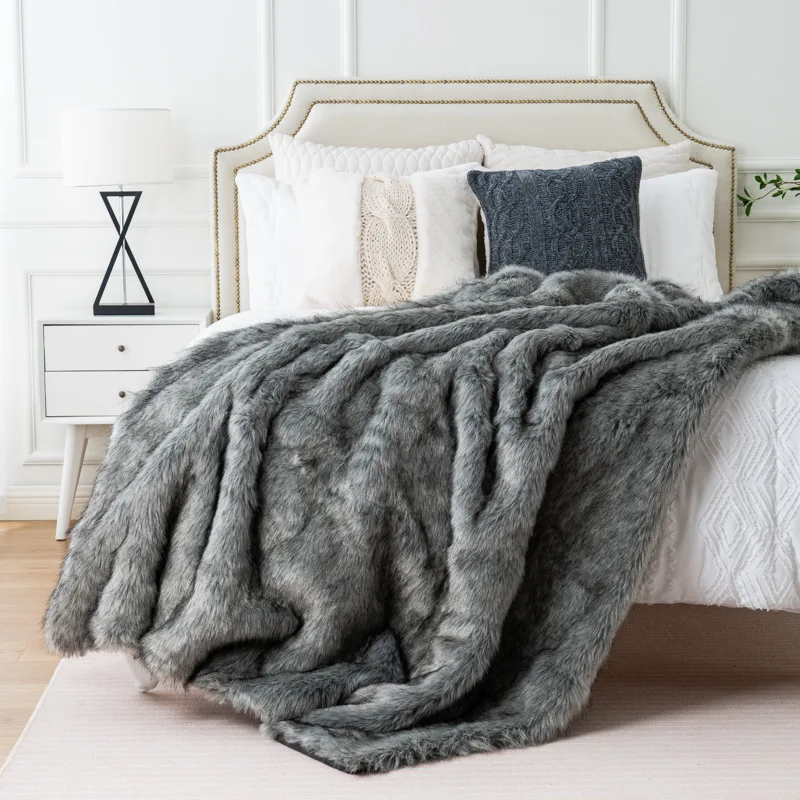Luxe Nepbont Plaid - Zacht & Warm Sierkleed voor Bank of Bed | Sansoti