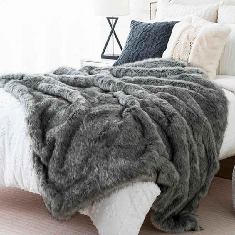 Luxe Nepbont Plaid - Zacht & Warm Sierkleed voor Bank of Bed | Sansoti