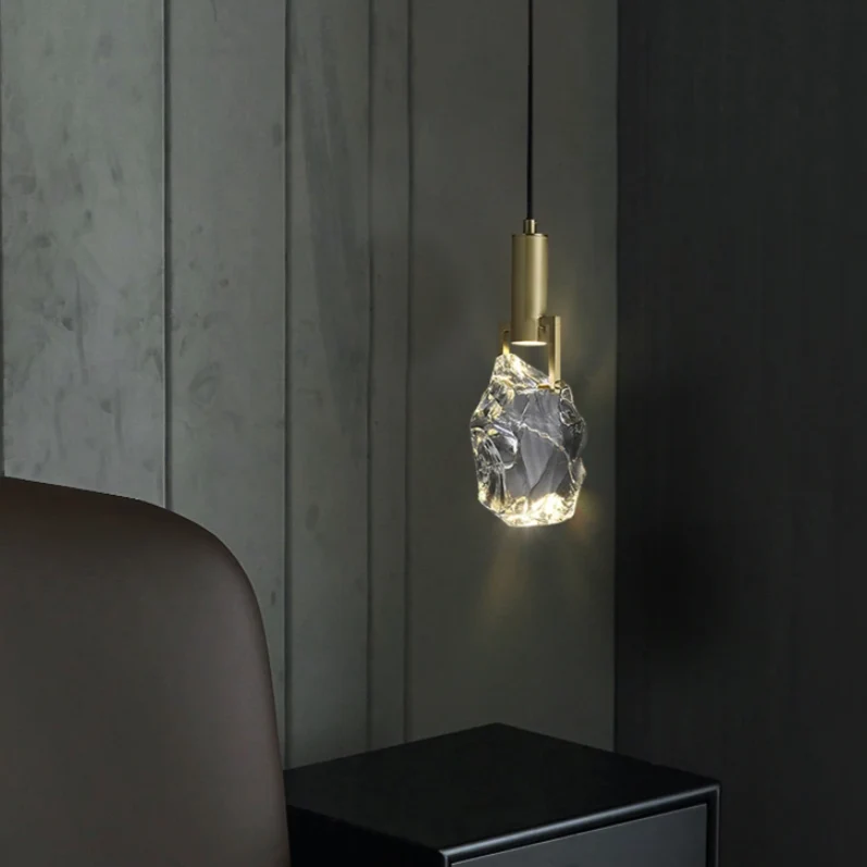Kristallen Hanglamp met Verstelbare Kabel en LED-Verlichting voor Woonkamer en Eetkamer | Sansoti